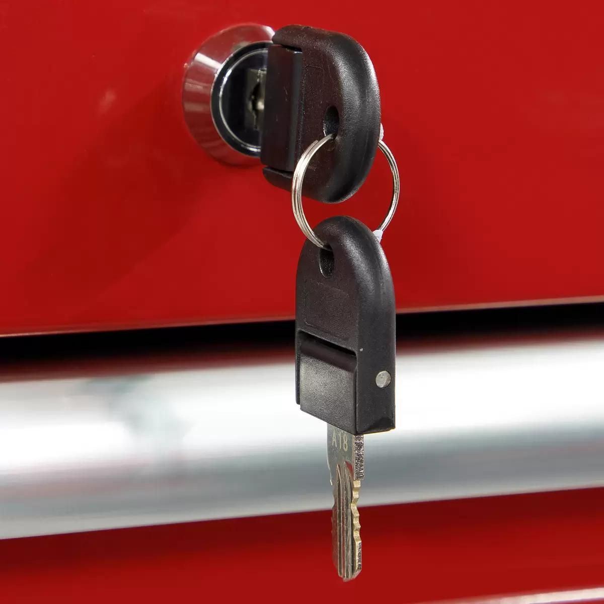 Sealey AP6612 12 Drawer Rollcab with Ball-Bearing Slides Red