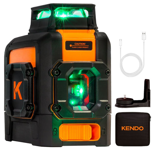 Kendo 25m Self-Levelling Laser Level with 360° Bracket