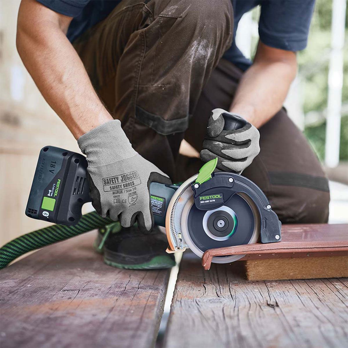 Festool AGC 18-125 EB-Basic GB 18V Brushless 125mm Angle Grinder - 578369 With 1 x 5.0Ah Battery, Charger & Systainer