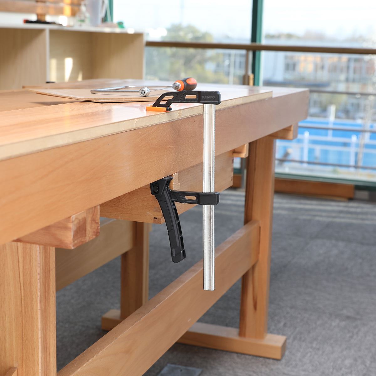 Kendo F-Clamp 80mm x 250mm