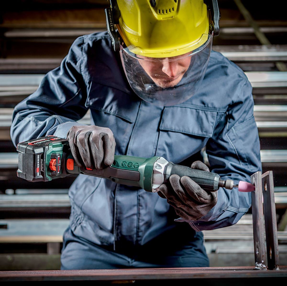 Metabo GVPB 18 LTX BL 11-28 18V Brushless Die Grinder with 1 x 2.0Ah Battery & Charger