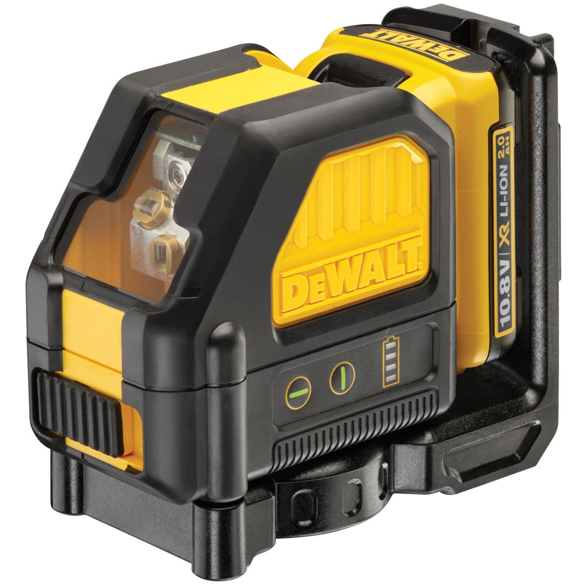 Dewalt DCE088D1G 12V Self-Levelling Green Cross Line Laser & 2.0Ah Battery Charger with Extendable Tripod