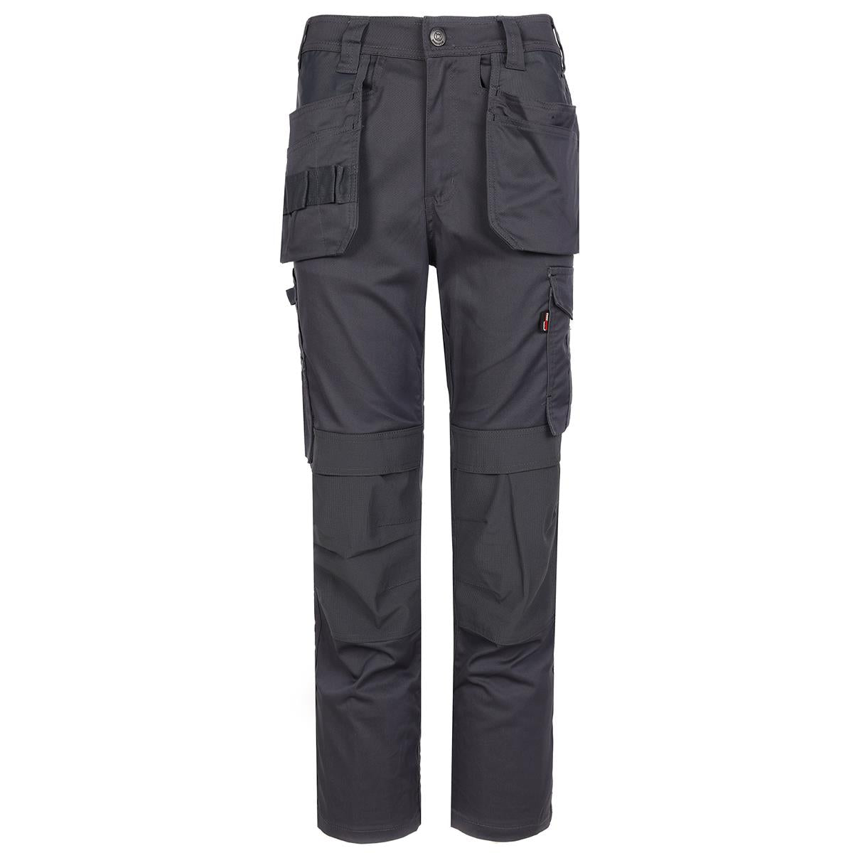 TuffStuff 715 4-Way Stretch Proflex Work Trousers Grey - L30