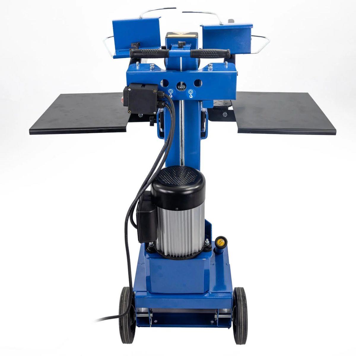 Hyundai HYLS8000VE 8 Tonne Vertical Electric Log Splitter with Hydraulic Ram, Dual Handle Control 550mm Length