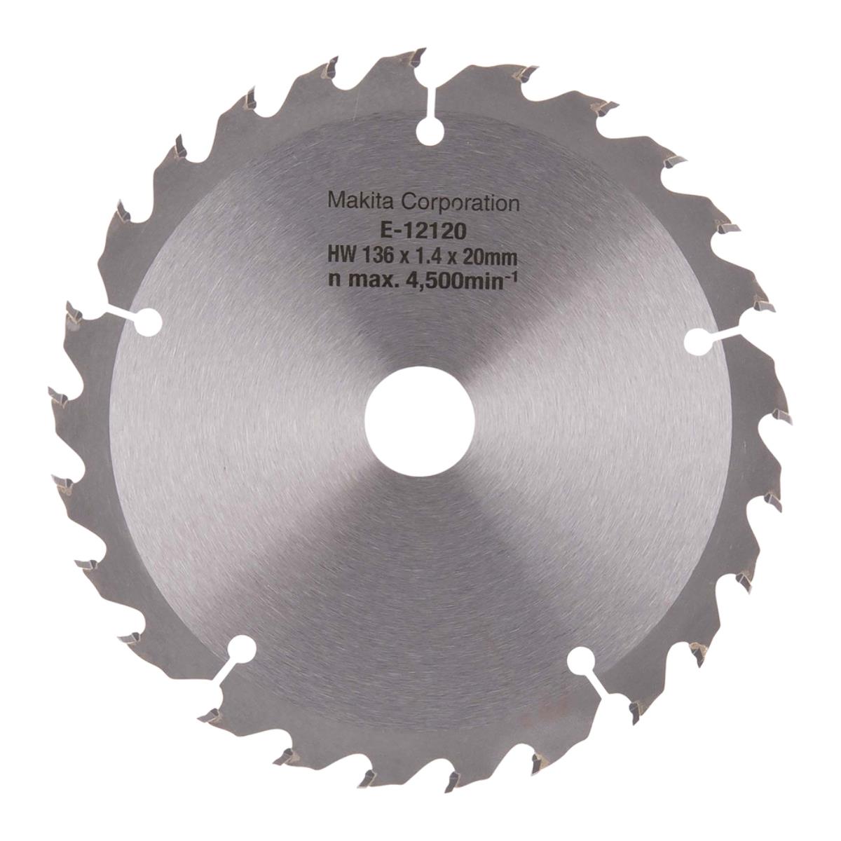 Makita E-12120 Efficut TCT Circular Saw Blade 136mm x 20mm x 25T