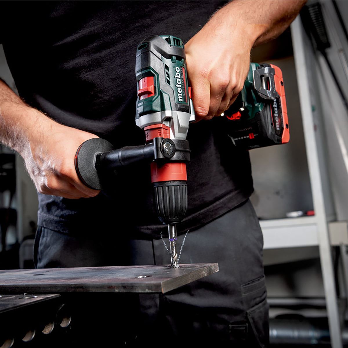 Metabo GB 18 LTX BL Q I 18V Brushless Tapper Drill Driver with 1 x 8.0 Ah Battery Charger & Metabox