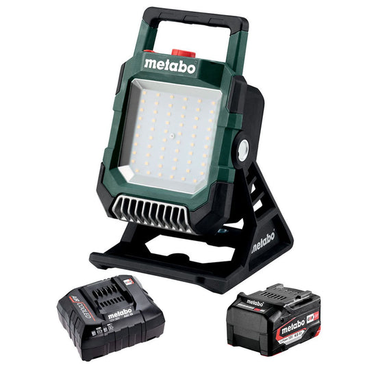Metabo BSA 18 LED 4000 18V Site Light with 1 x 4.0Ah Battery & Charger