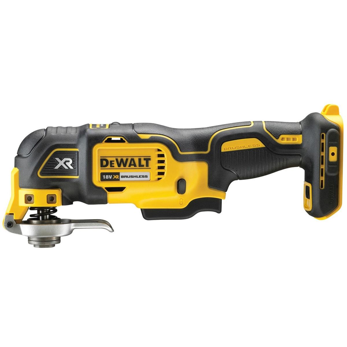 DeWalt DCS356P2-GB 18V XR Brushless Oscillating Multi-Tool with 2 x 5.0Ah Battery Charger & Case
