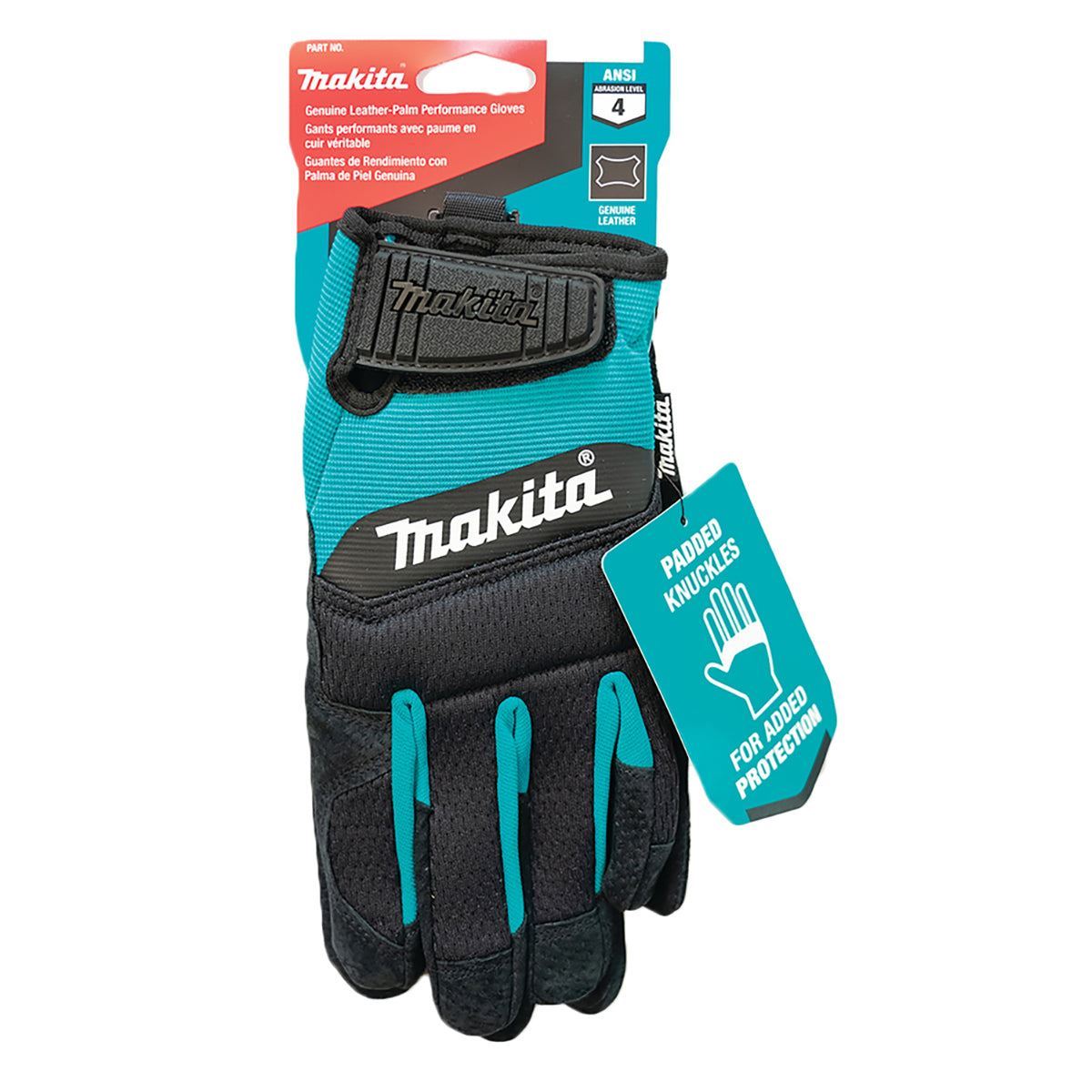 Makita P-84595 Palm Performance Gloves Size Medium