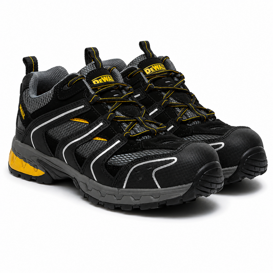 Dewalt Cutter Sports Safety Trainers Steel Toe Cap Black - Size 9
