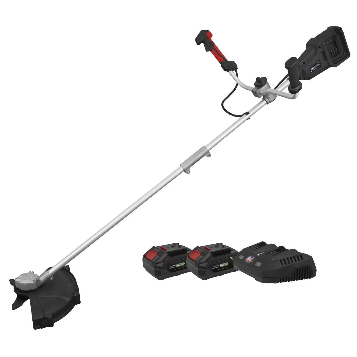 Sealey CP40VBCKIT 40V 2-in-1 Strimmer & Brush Cutter Kit With 2 battries & charger