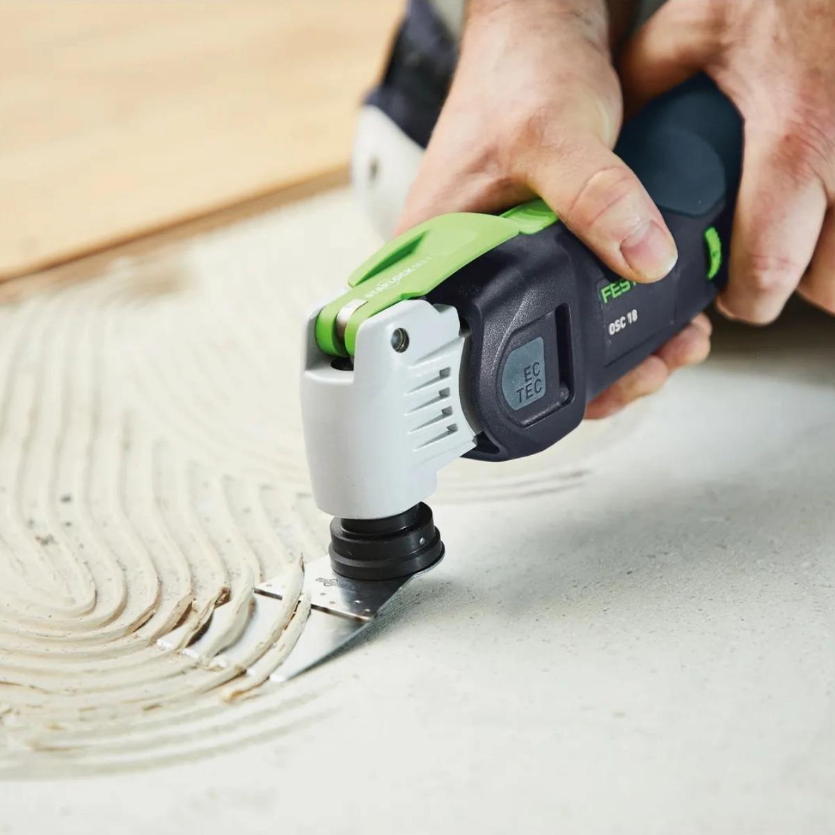 Festool OSC 18 E-Basic 18V Brushless Oscillating Multi-Tool Body Only with Systainer - 577238