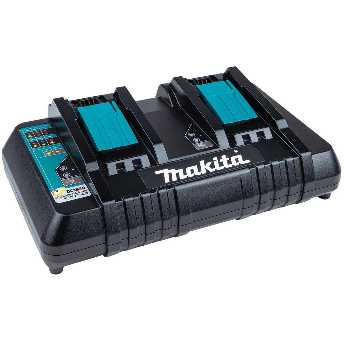 Makita DC18RD/2 14.4 - 18V LXT Li-ion Twin Port Battery Charger 240V Item Condition Seller Refurbished