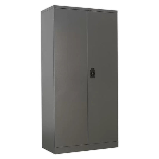 Sealey SC02 Floor Cabinet 4 Shelf plus Hanging Rail 2 Door