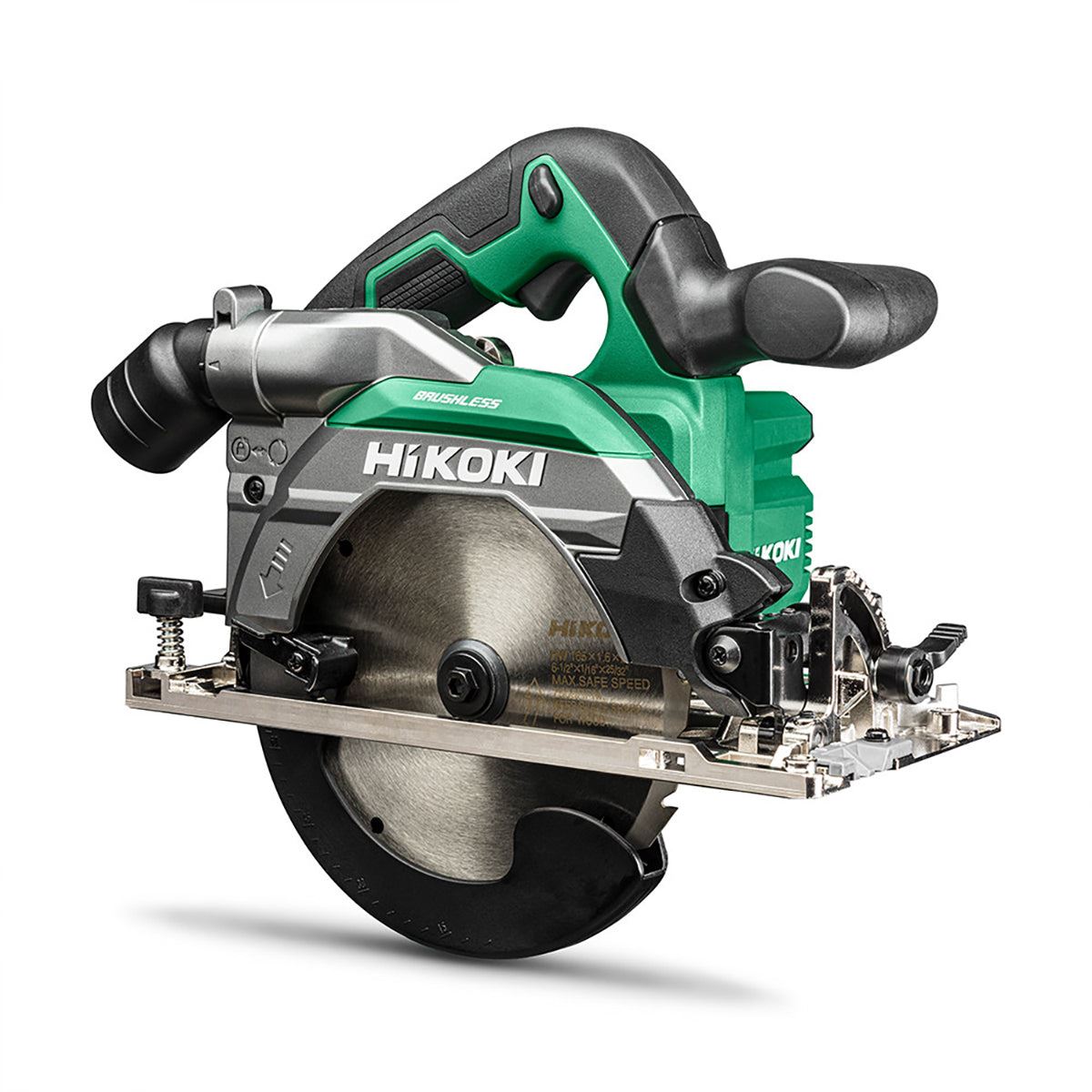 Hikoki C1806DBW2Z 18V Brushless 165mm Circular Saw with 1 x 2.5Ah/5.0Ah Battery & Charger