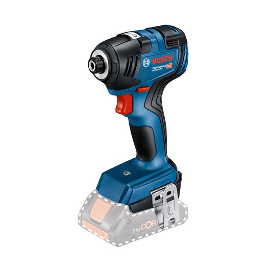 Bosch GDR 18V-200 Professional Impact Driver Body Only for Tight Spaces 06019J2105