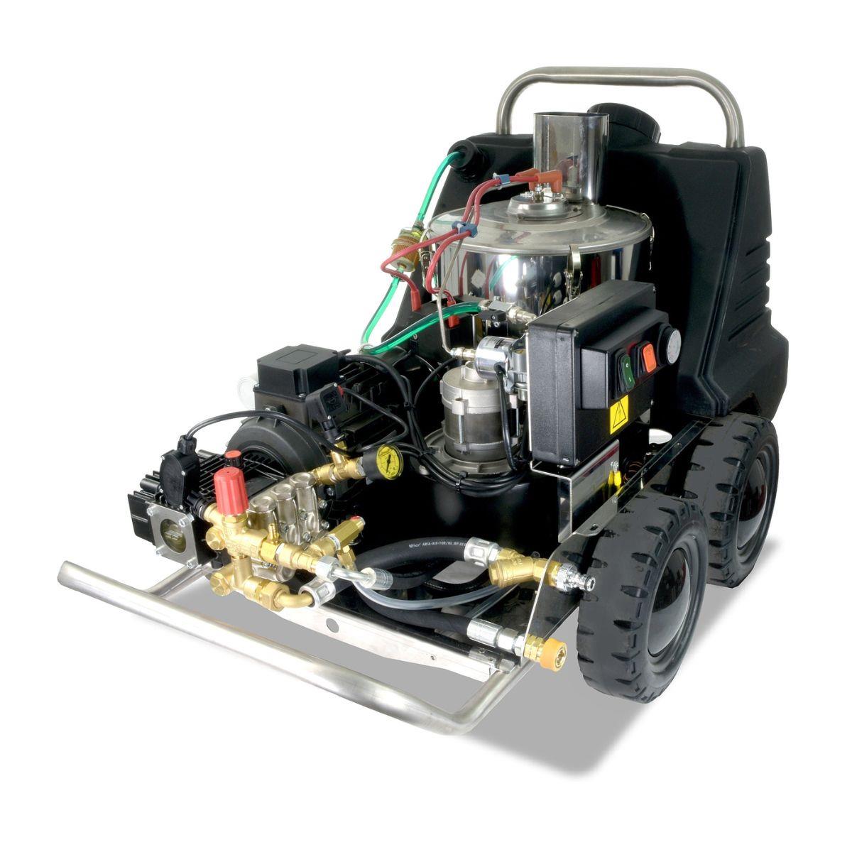 V-TUF RAPIDVSC415V Hot Water Stainless Industrial Mobile Pressure Washer 2200psi, 150Bar & 15L/min