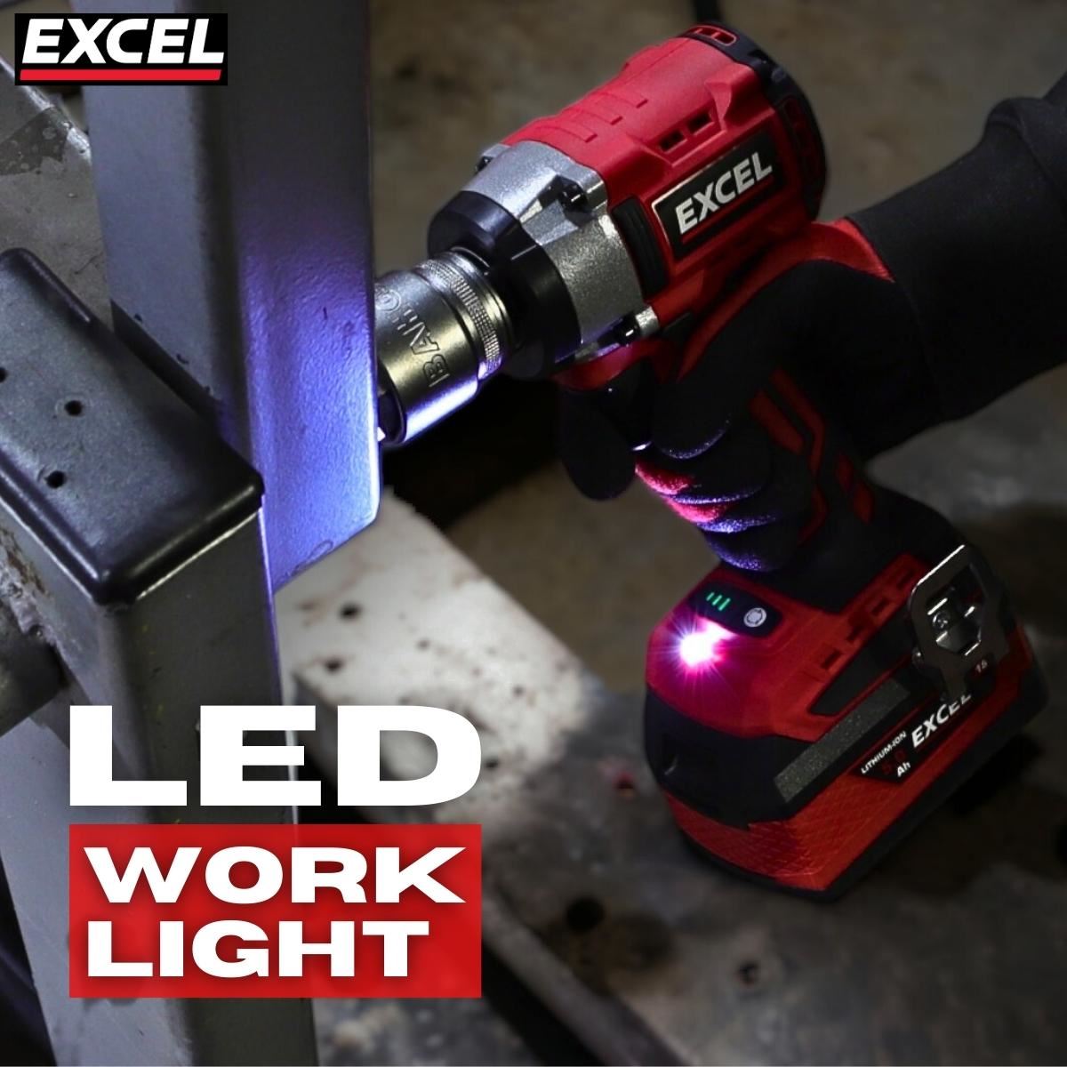 Excel 18V Brushless 1/2