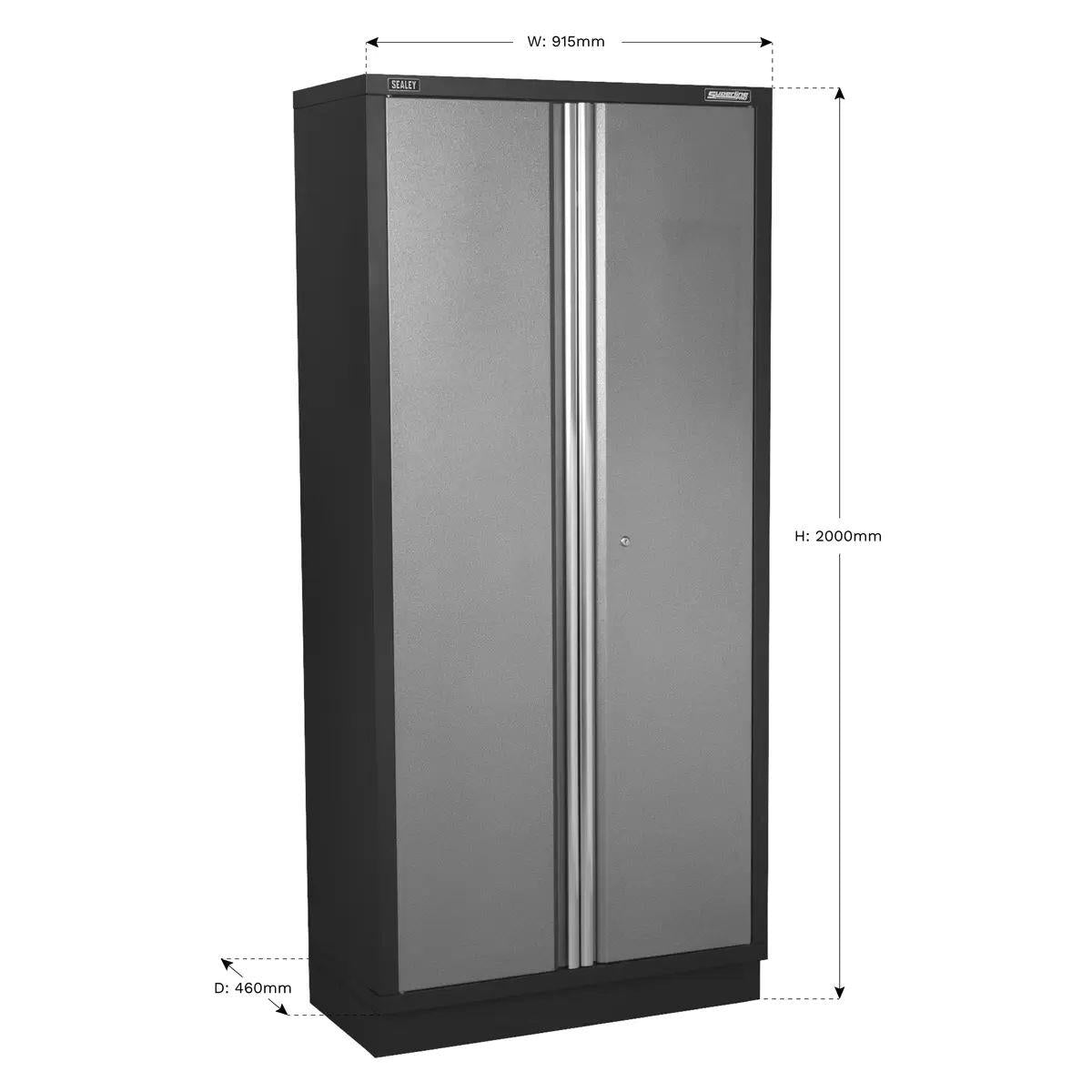 Sealey APMS56 Superline PRO Modular Full Height Floor Cabinet 2 Door 915mm