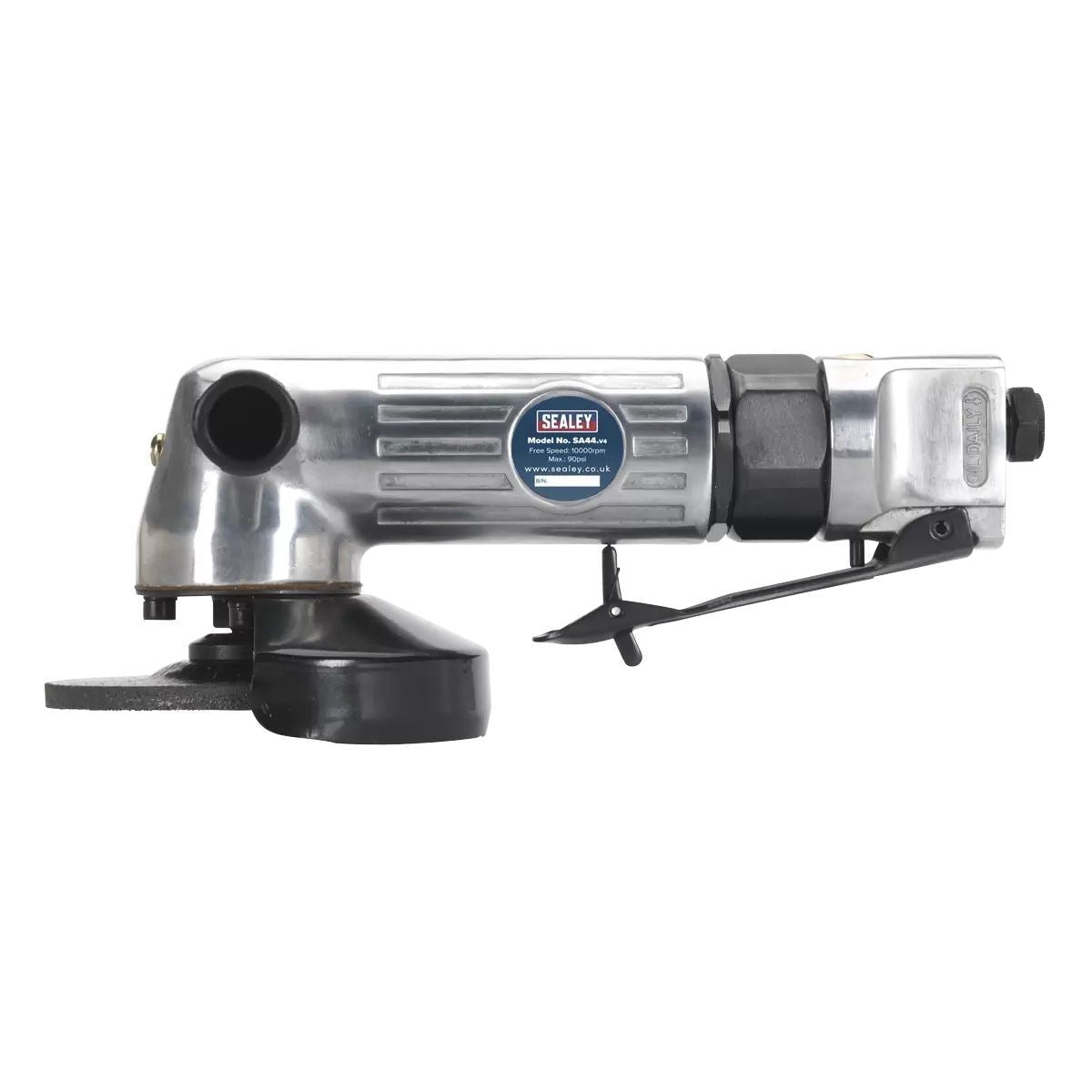 Sealey SA44 Air Angle Grinder 100mm Heavy-Duty