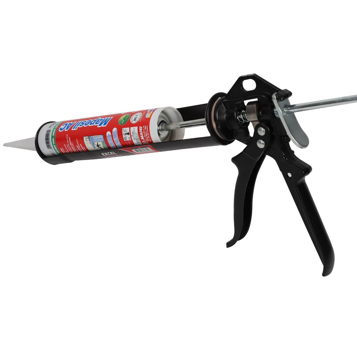 Excel Sealant Silicone Caulking Gun Heavy Duty, Adhesive Mastic Applicator