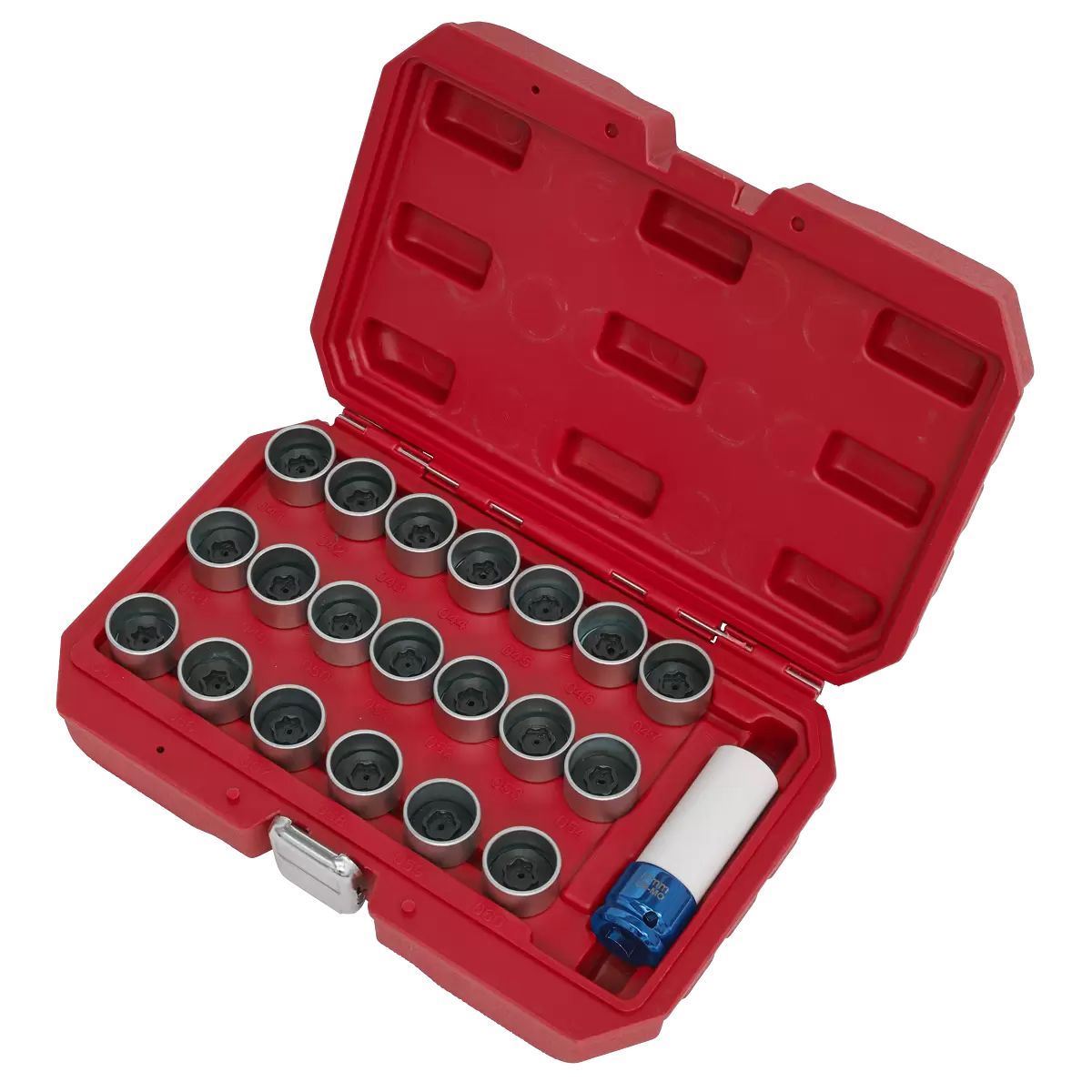 Sealey SX217 Locking Wheel Nut Key Set for BMW 21 Piece