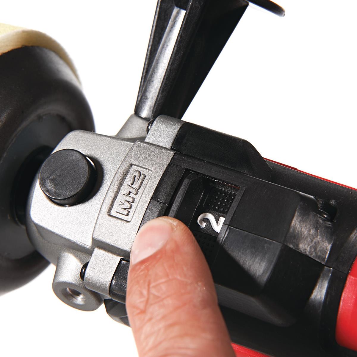 Milwaukee M12BPS-0 12V Compact Polisher / Sander With 1 x 4.0Ah Battery & Charger