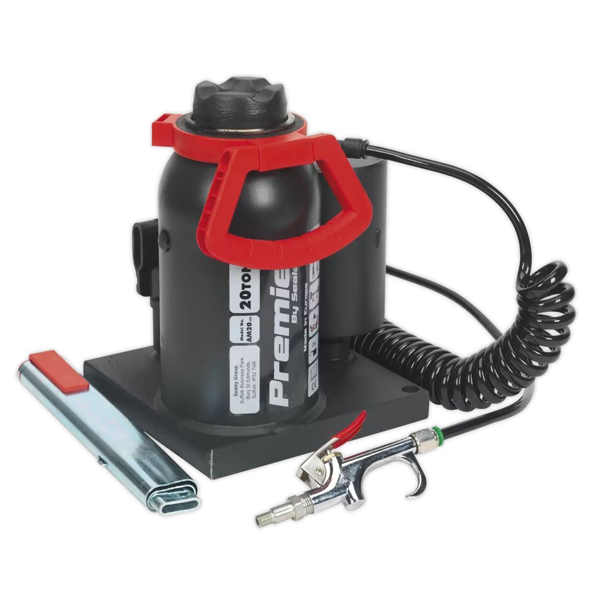 Sealey AM20 20tonne Manual/Air Hydraulic Bottle Jack