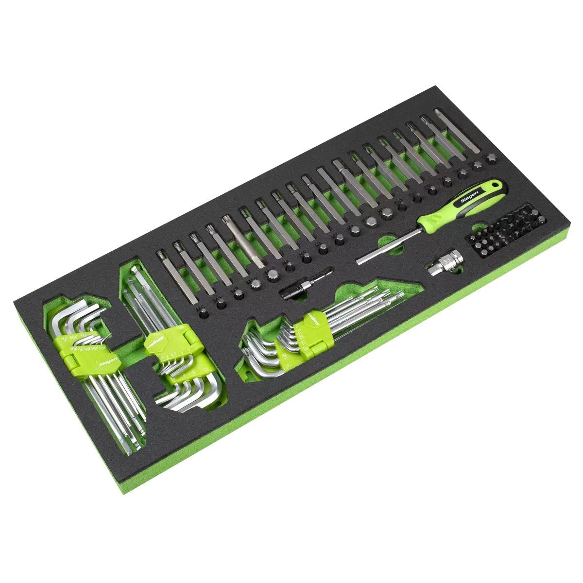 Sealey S01267 Top Chest & Rollcab Combination 6 Drawer with Tool Kit 247pc