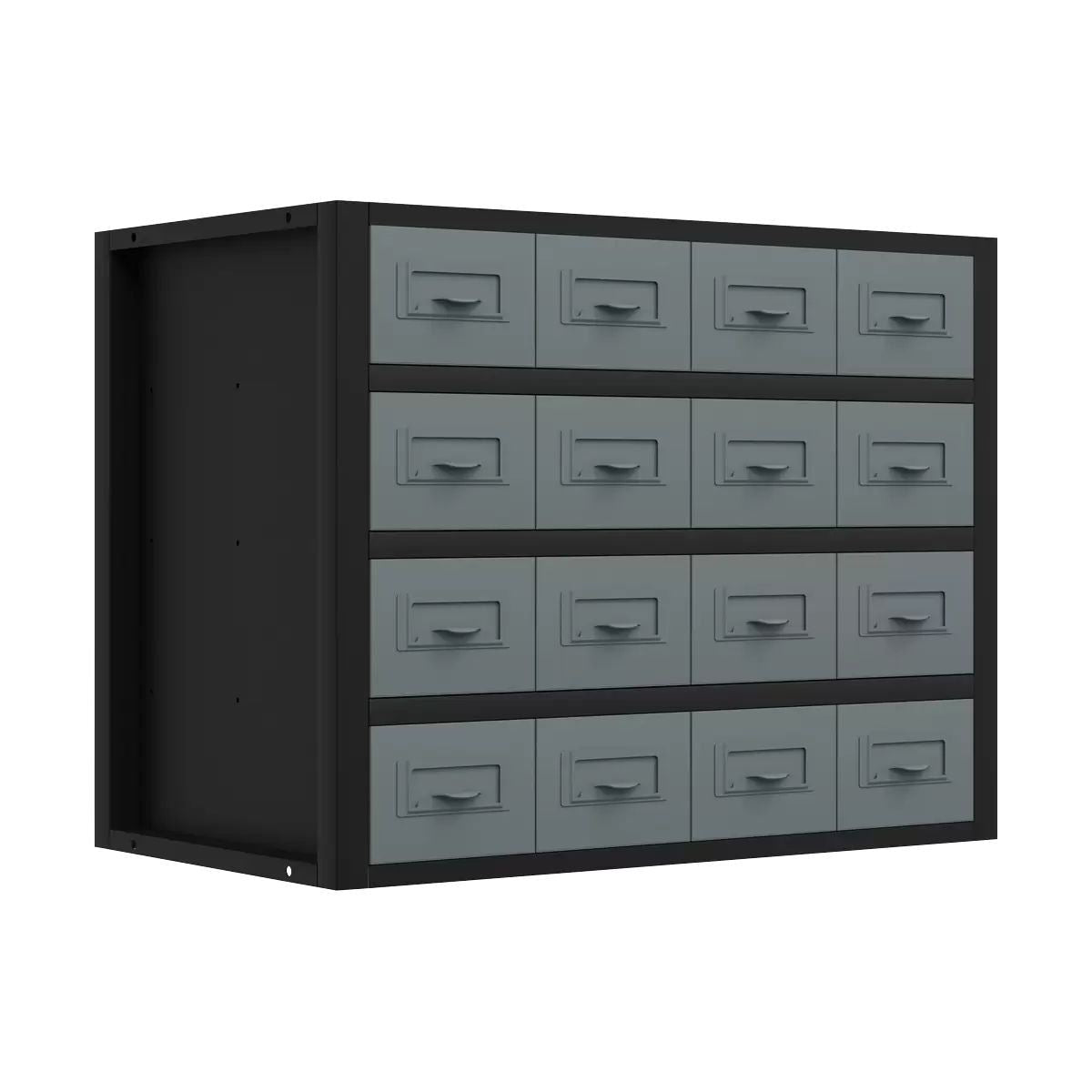 Sealey APMRM5 Modular Racking Mid Unit with 16 Small Drawers 580mm Storage for Organizing Tools