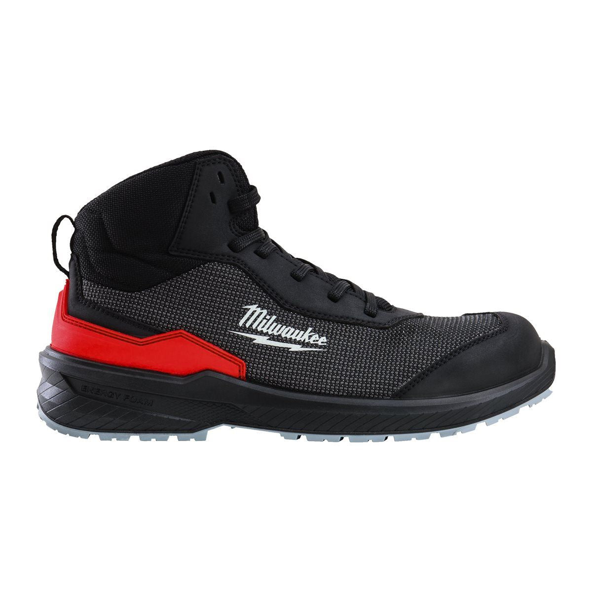 Milwaukee Flextred S1PS Safety Boots Black Size 8 - 4932493707