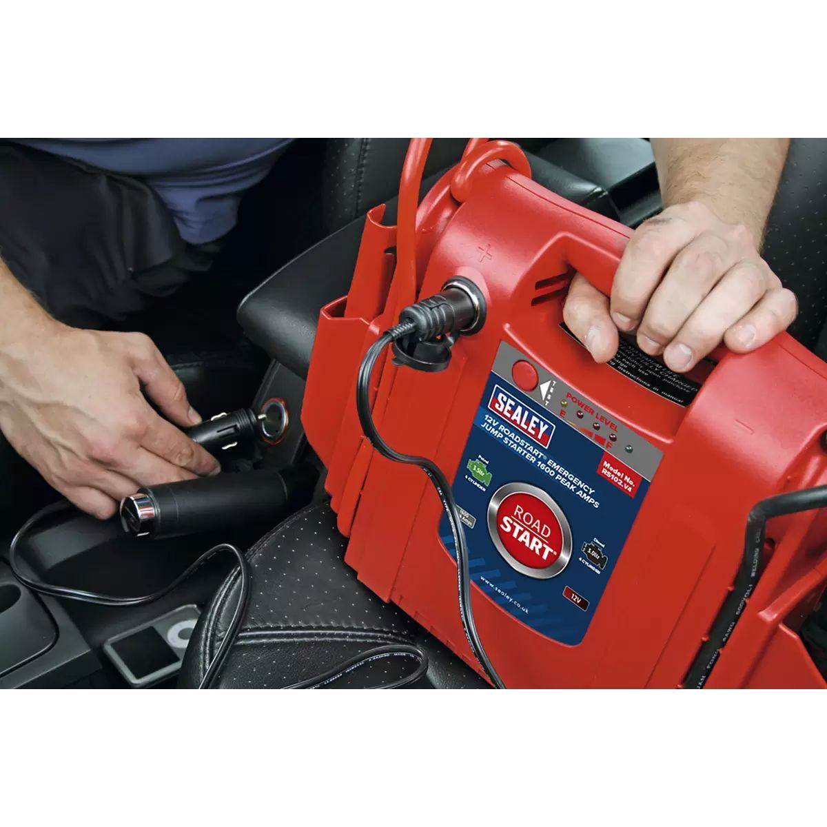 Sealey RS102 1600A 12V RoadStart Emergency Jump Starter