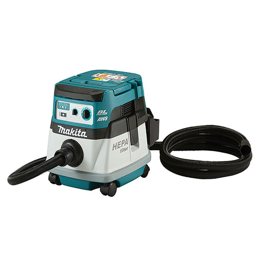 Makita DVC867LZX4 36V LXT Brushless L-Class 8L Dust Extractor With AWS Body Only