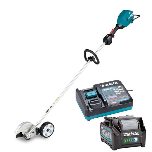 Makita UE001GZ 40V Max XGT Edger with 1 x 5.0Ah Battery & Charger