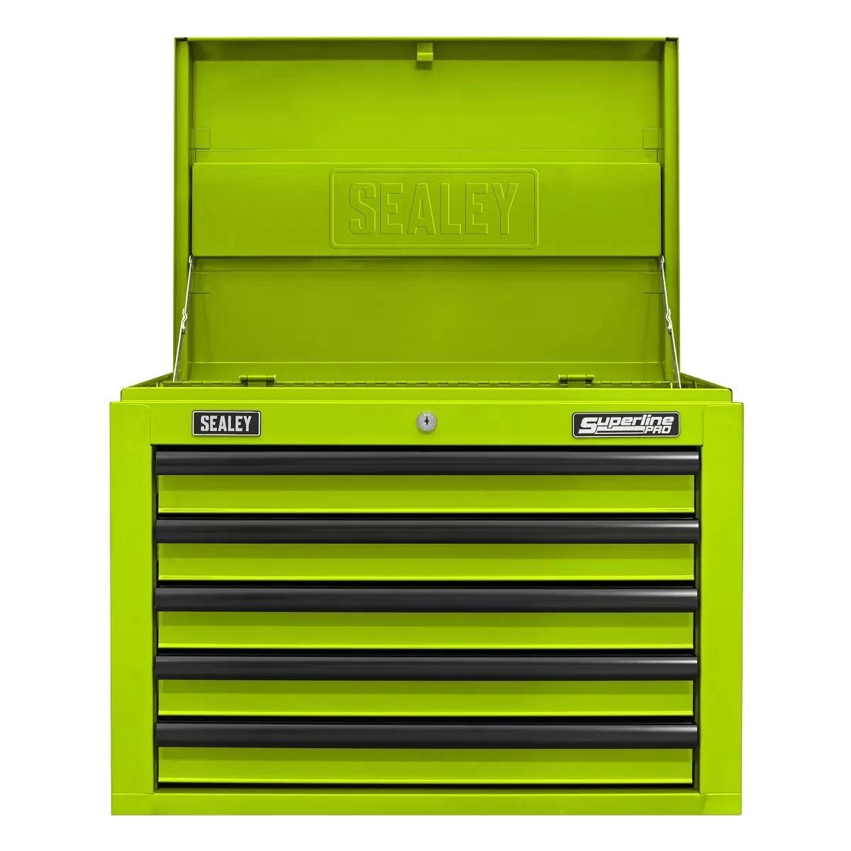 Sealey AP26059THV Topchest 5 Drawer with Ball-Bearing Slides Green/Black
