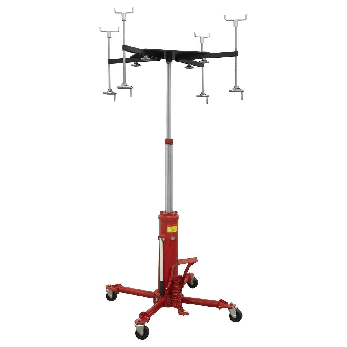 Sealey 500TTJ Transmission Jack 0.5tonne Vertical Telescopic