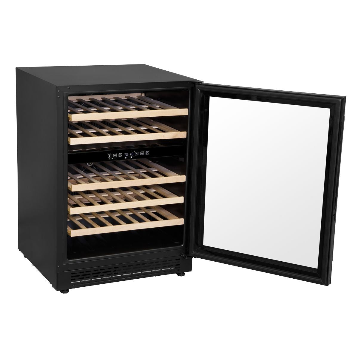 Sealey DH79 Baridi 46 Bottle Under-Counter/Freestanding Dual Zone Fridge & Cooler 60cm 230V