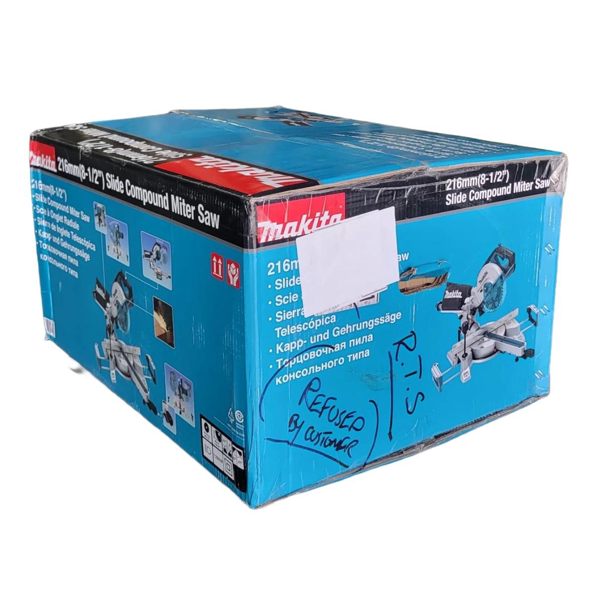 Makita LS0816F/2 216mm Slide Compound Mitre Saw 240V Item Condition Damaged Box