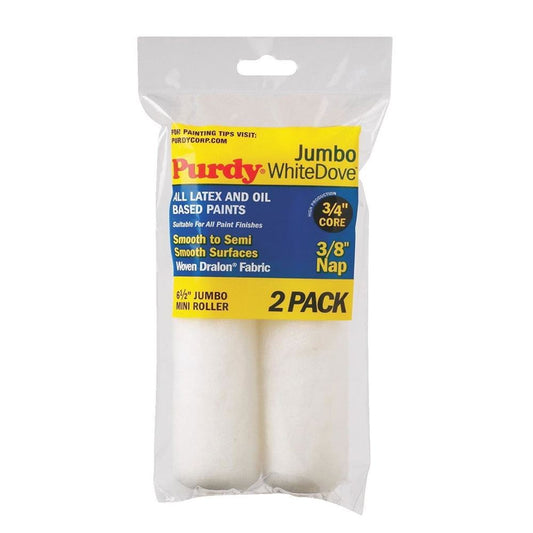 Purdy 140626012 Purdy 6.5'' 3/8 White Dove Sleeve pack of 2