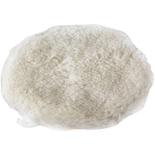 Makita 199424-6 150mm/6" Round Hook and Loop Wool Polishing Pad