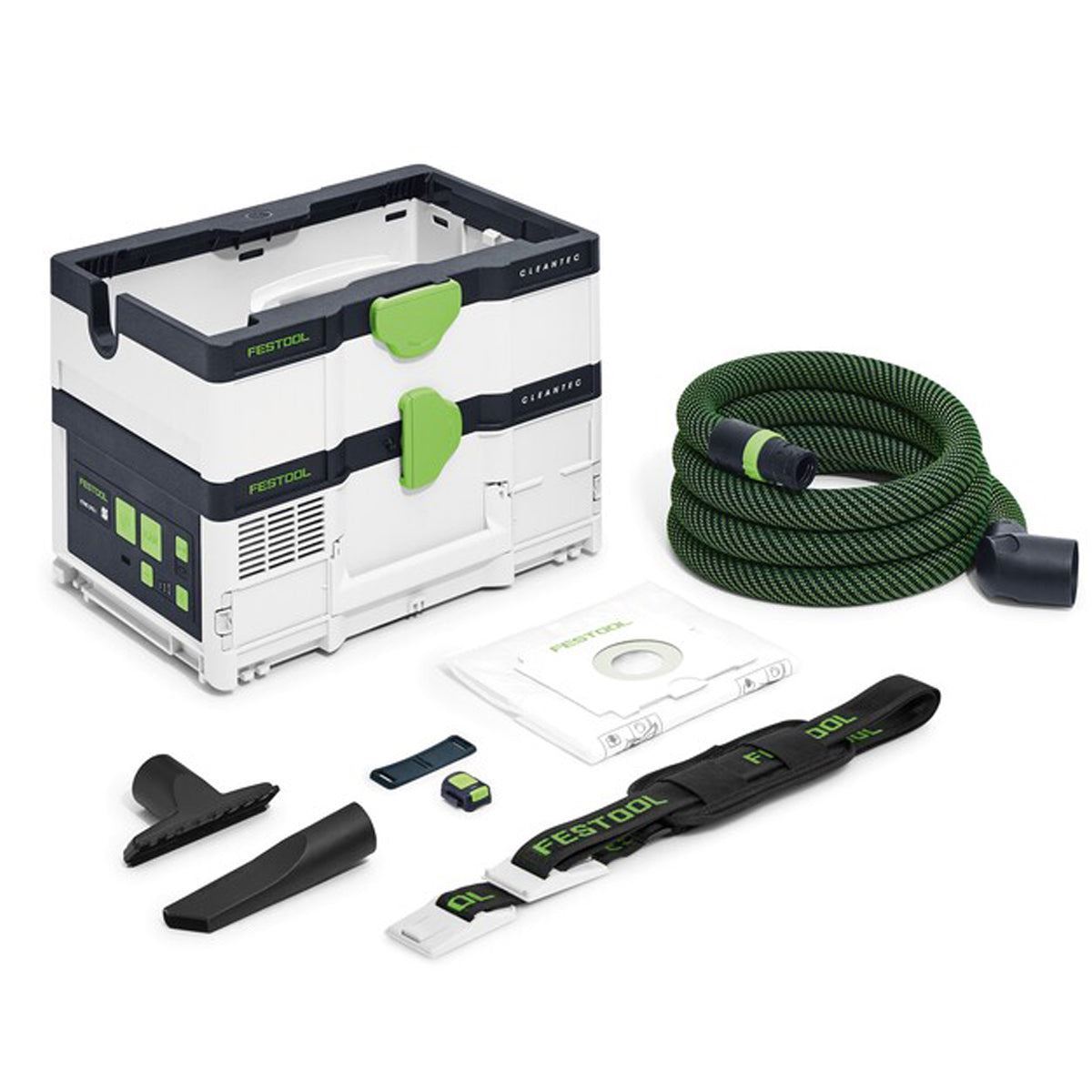 Festool CLEANTEC CTLC SYS I-Basic 36V Mobile Dust Extractor with 2 x 5.0Ah Battery & Charger