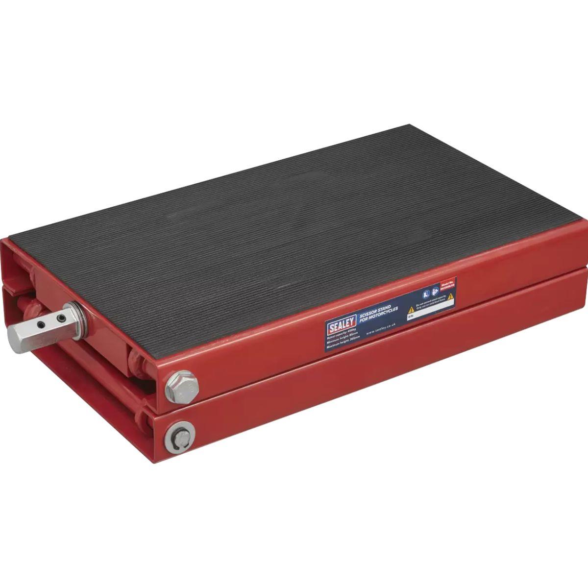 Sealey MC5908 Motorcycle Scissor Stand 450kg Capacity