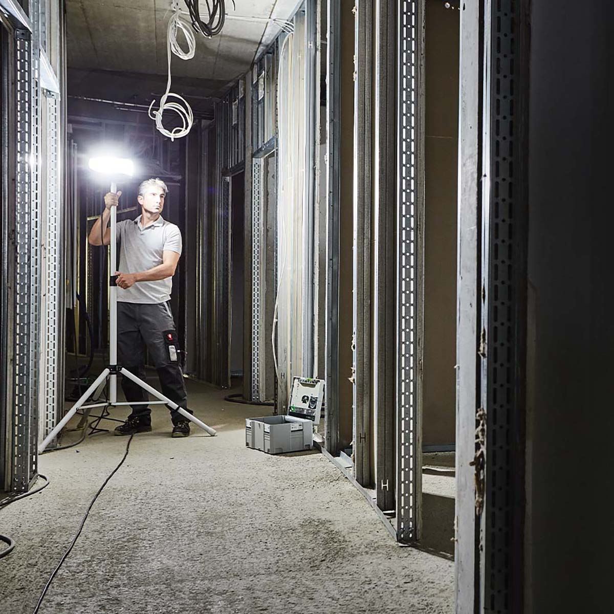 Festool SYSLITE DUO-Plus 230V GB Corded Construction Working Light - 576409