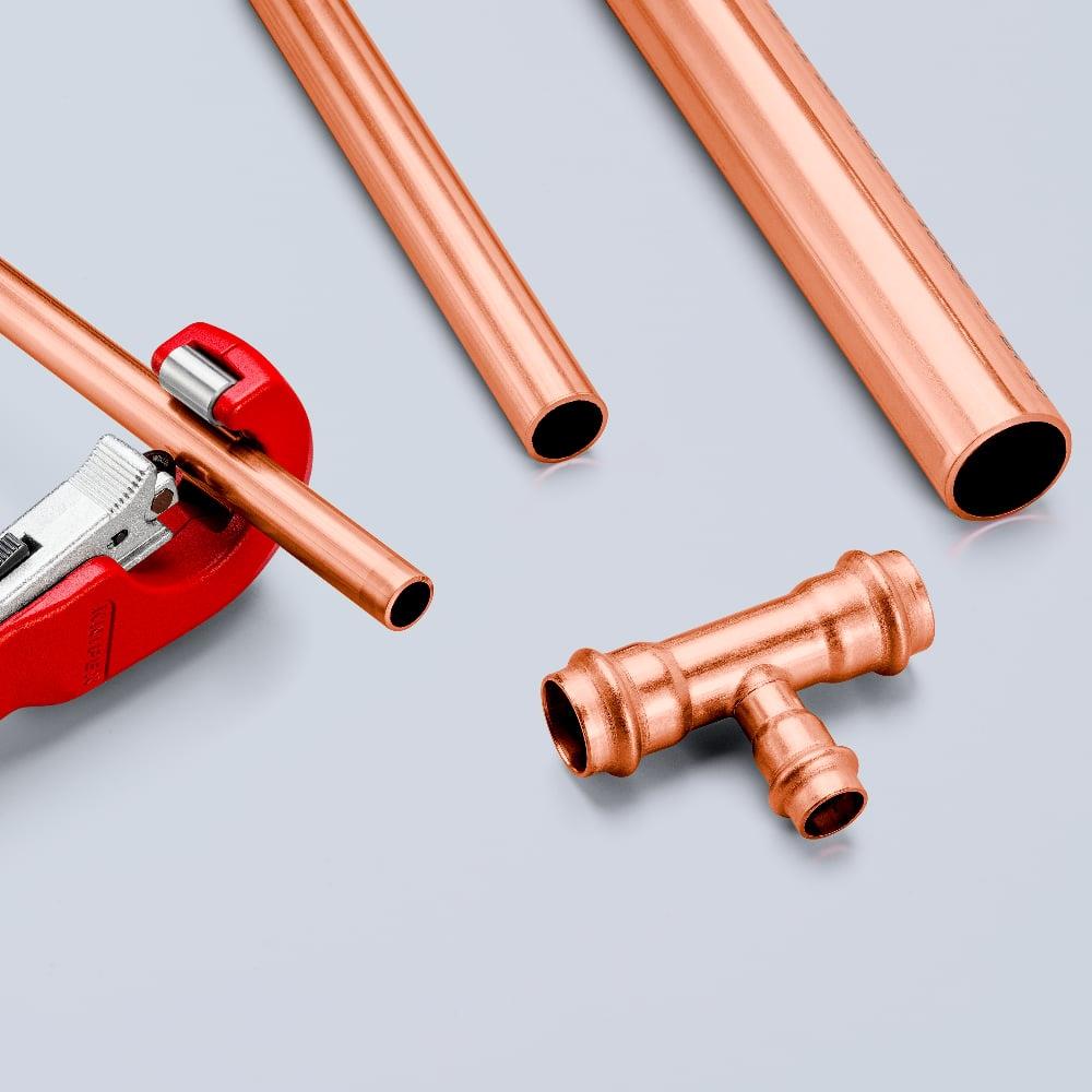 Knipex 180mm TubiX Pipe Cutter 90 31 02 BK