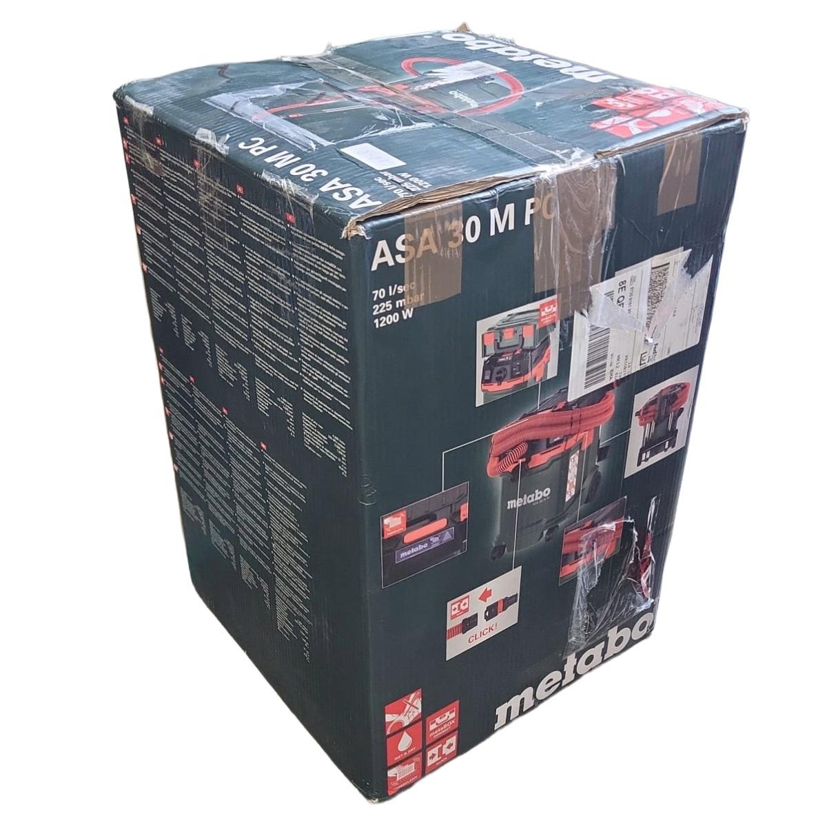 Metabo ASA 30 M PC M-Class All-Purpose Vacuum Cleaner 110V/1200W 602087390 Item Condition Damaged Box