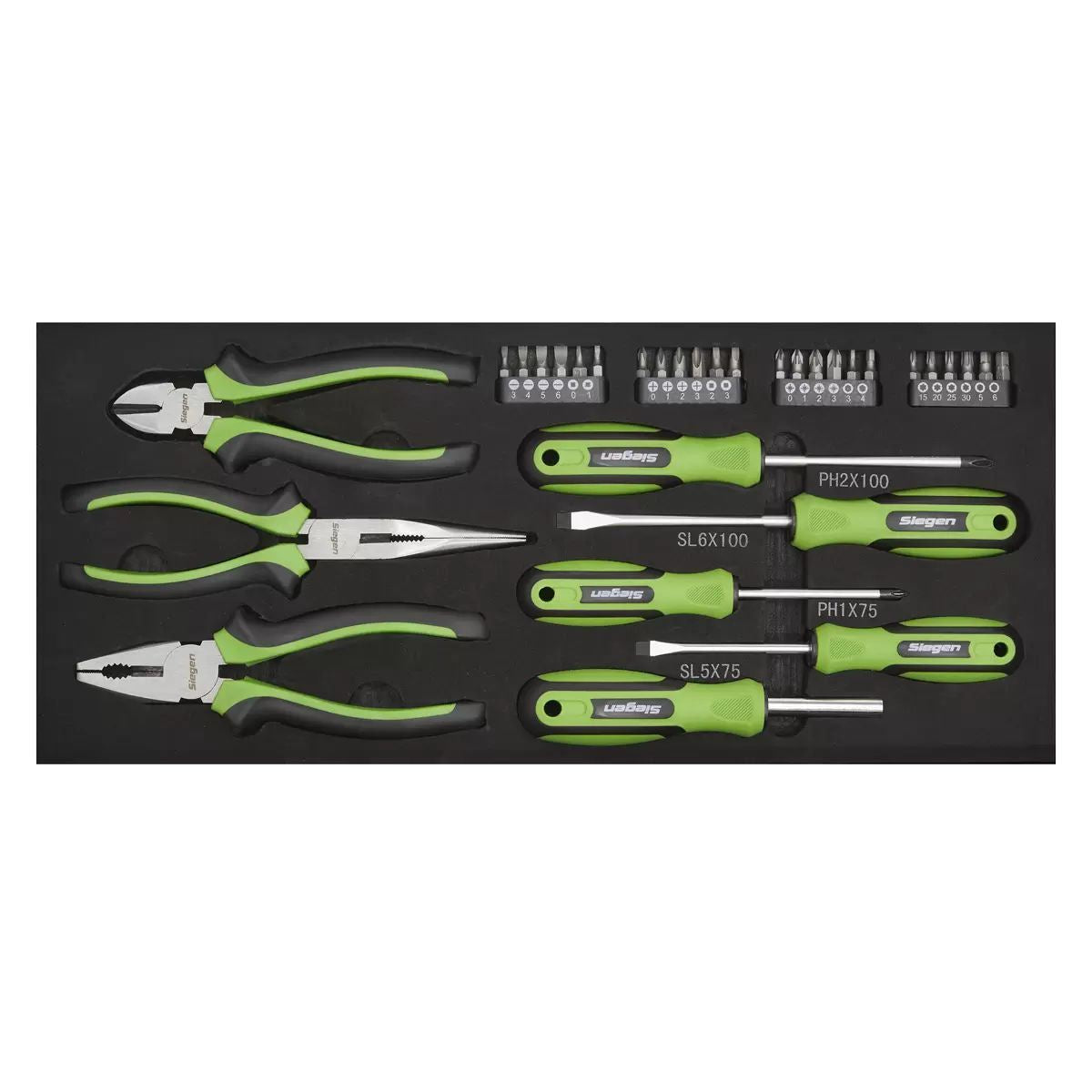 Sealey S01055 2 Drawer Portable Tool Chest with 90pc Tool Kit