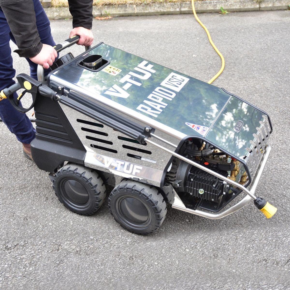 V-TUF RAPIDVSC240V Hot Water Stainless Pressure Washer 12L/min for High-Efficiency Cleaning Power