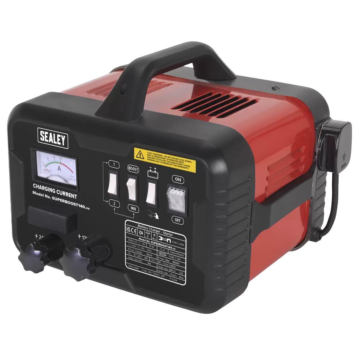 Sealey SUPERBOOST140 140/21A 12/24V Starter/Charger