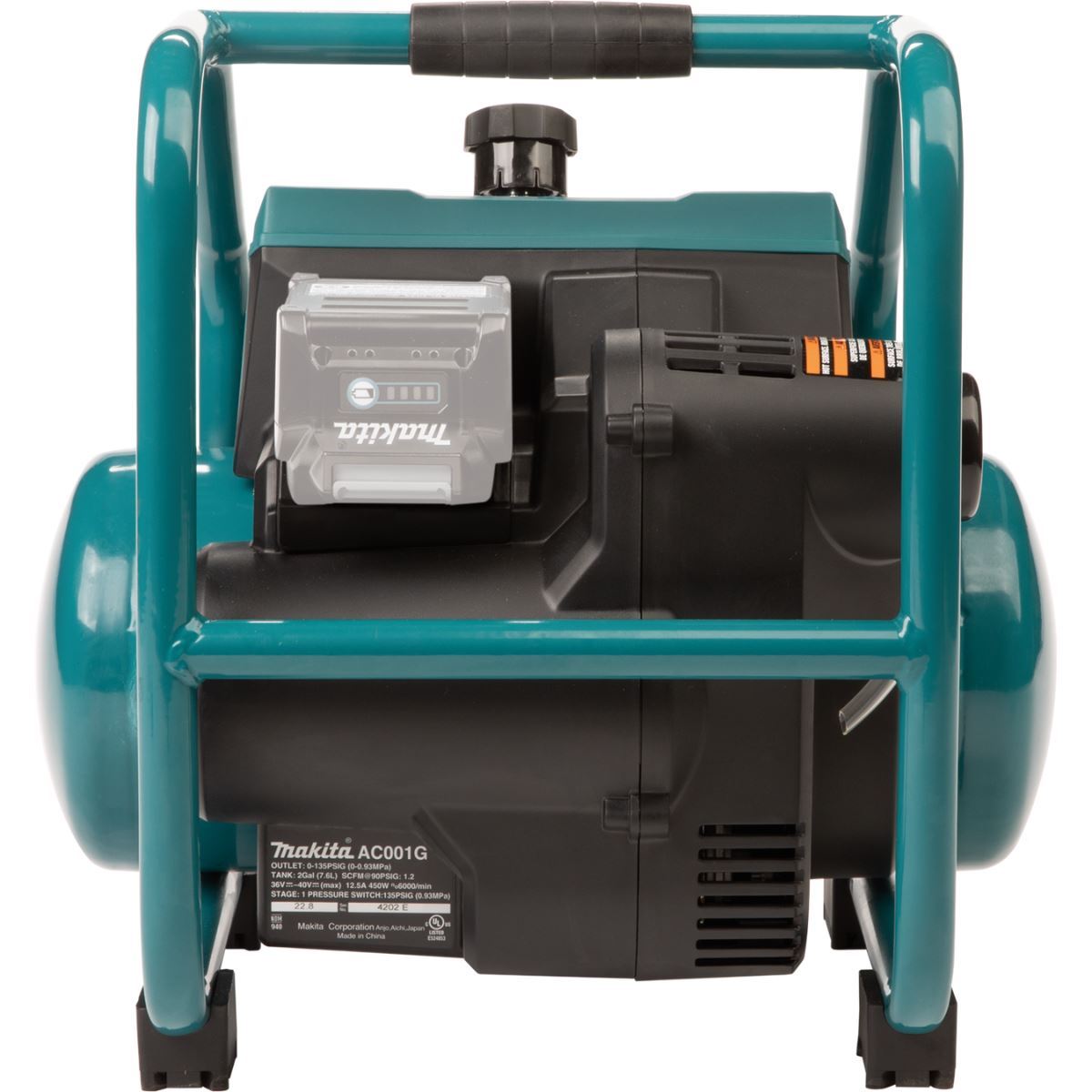 Makita AC001GZ 40Vmax XGT Brushless 7.6L Air Compressor Body Only