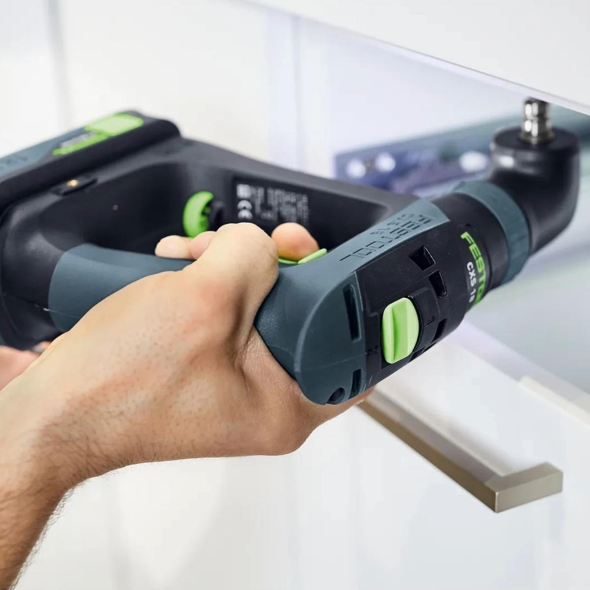 Festool CXS 18 TBX4,0 I-Set 18V Brushless Drill Driver with 2 x 4.0Ah Battery & Charger in Systainer - 579353
